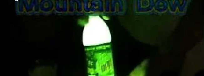 How to Make Mountain Dew Glow In The Dark? (Mountain Dew Glow Stick)