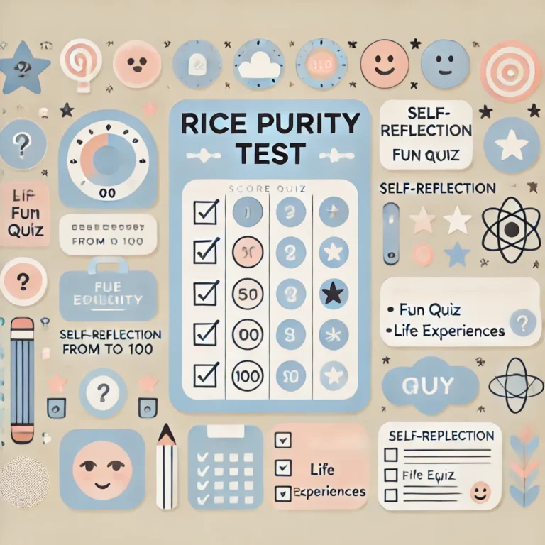 rice purity test