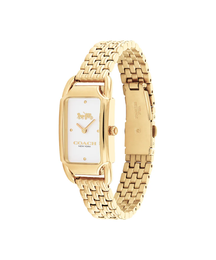 shop coach gold bracelet watch