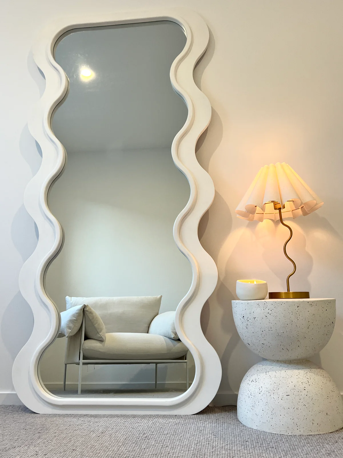 shop wavy mirror