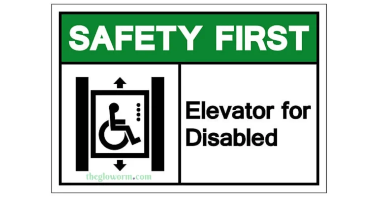 this sign shows when a lift is safe to use