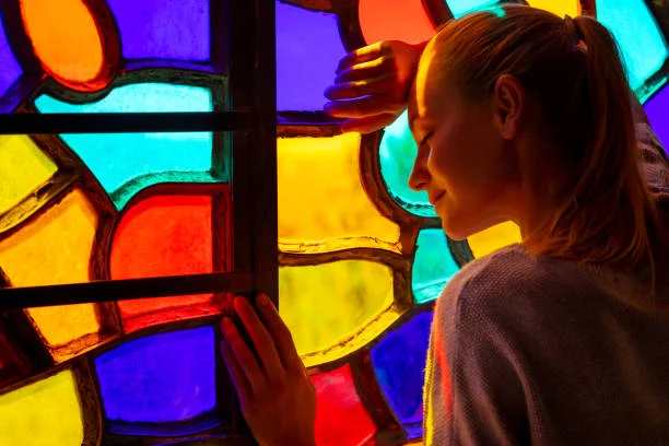 stained glass backlight