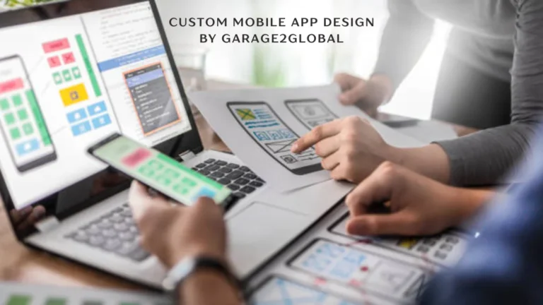 custom mobile app design by garage2global