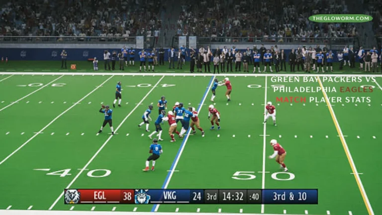 green bay packers vs philadelphia eagles match player stats