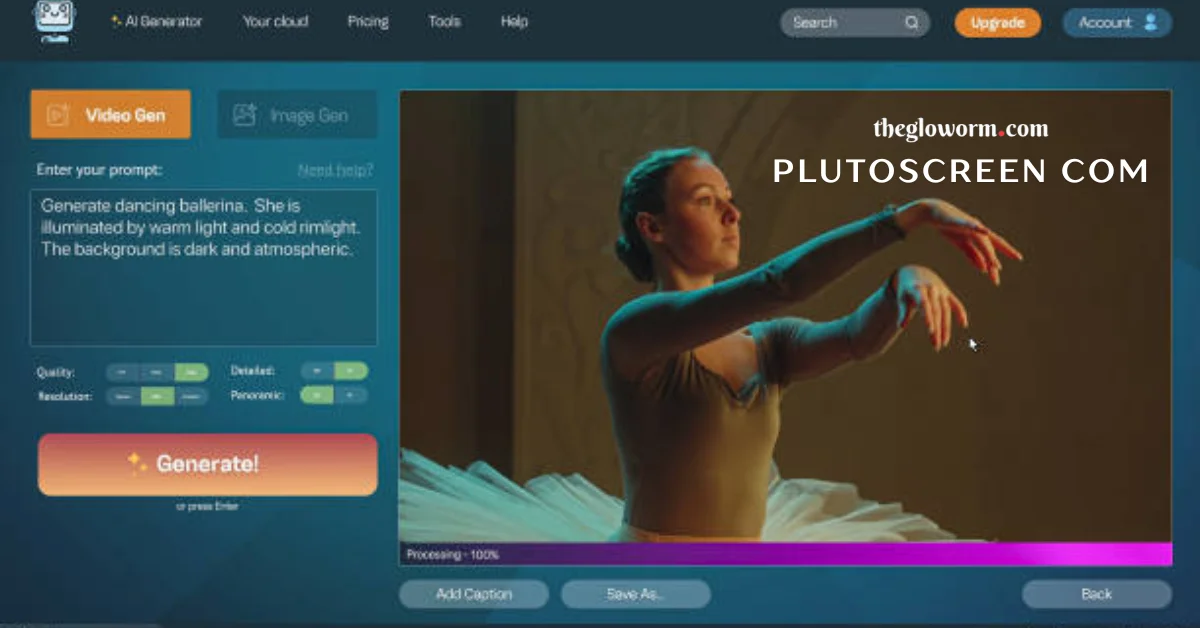 plutoscreen com